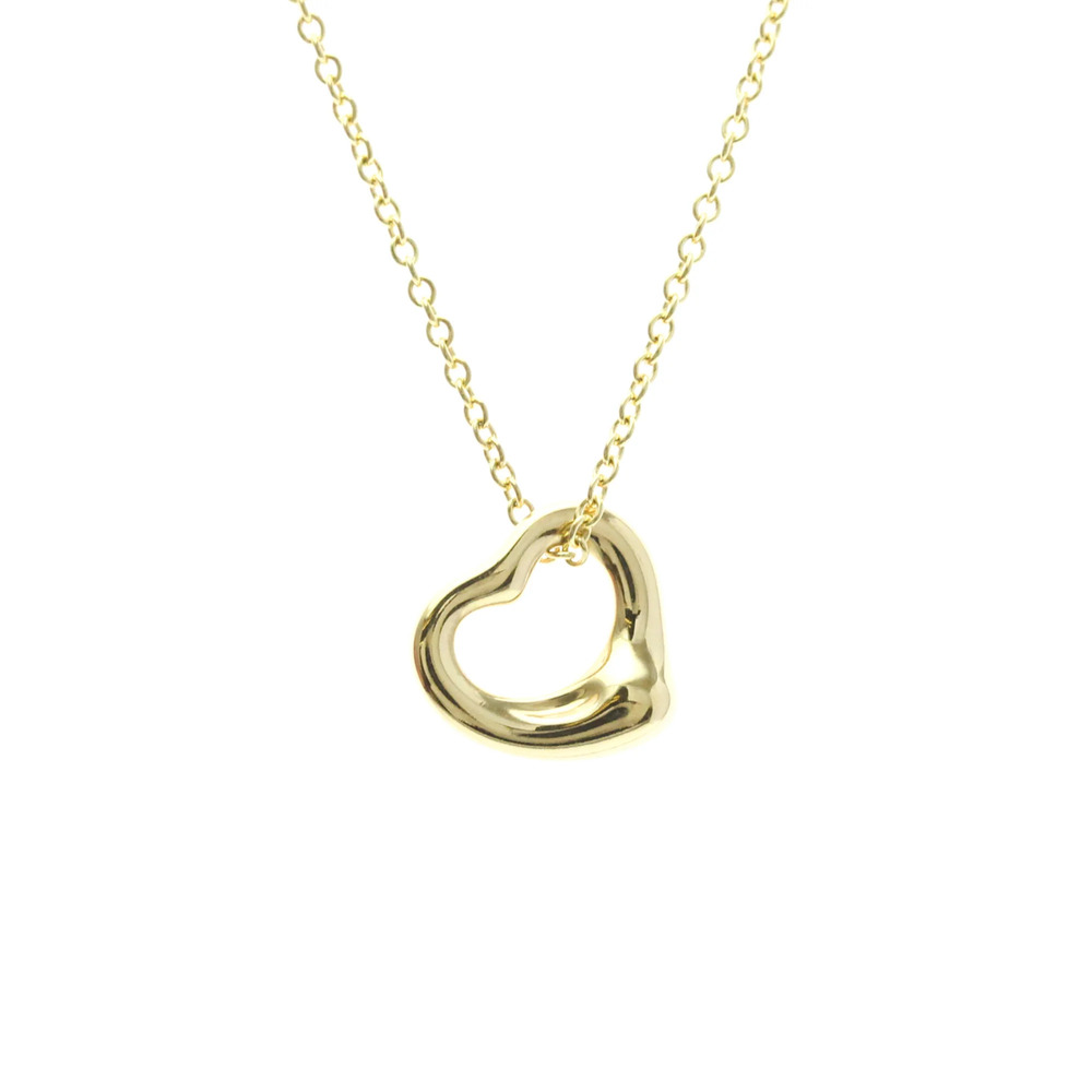 TIFFANY 18k Gold Heart Necklace